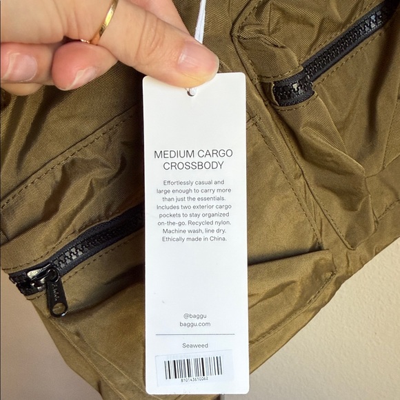 NWT Medium Cargo Crossbody Baggu Bag - Picture 2 of 4